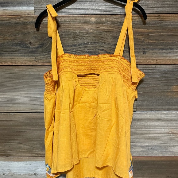 NWT Anthropologie Embroidered Swing Tank - Picture 7 of 7